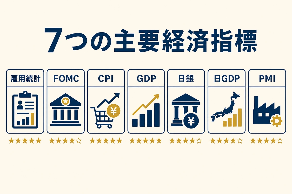 7 つの主要指標