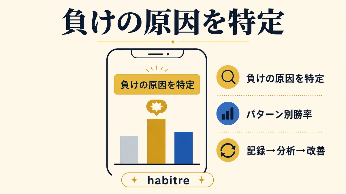 habitre で負けの原因を特定
