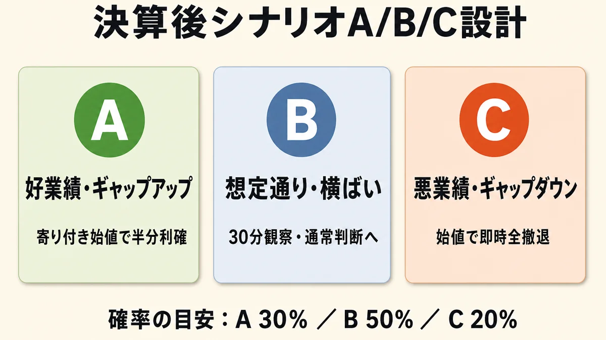 シナリオ A/B/C