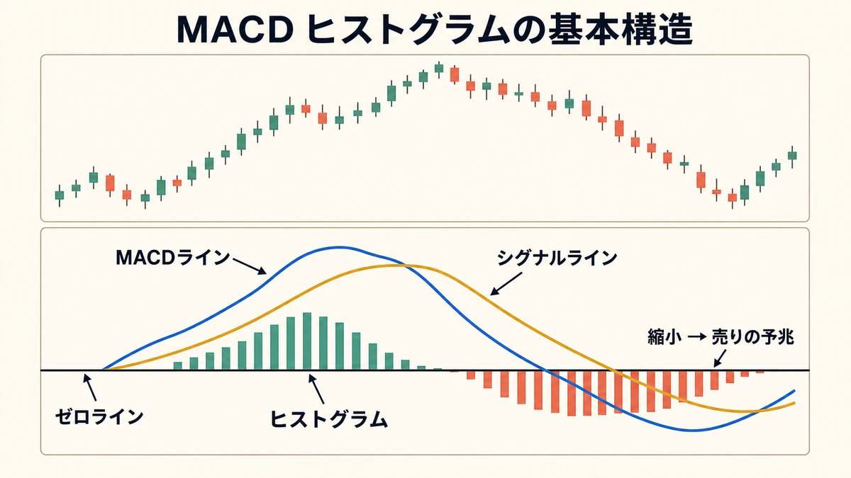 MACD ヒストグラム基本構造