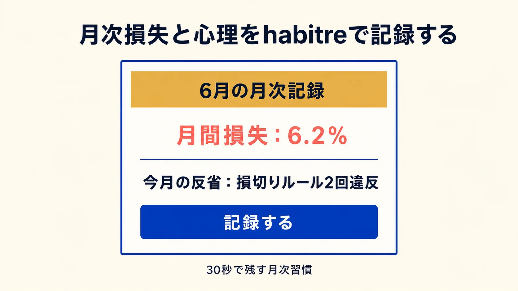 月次記録