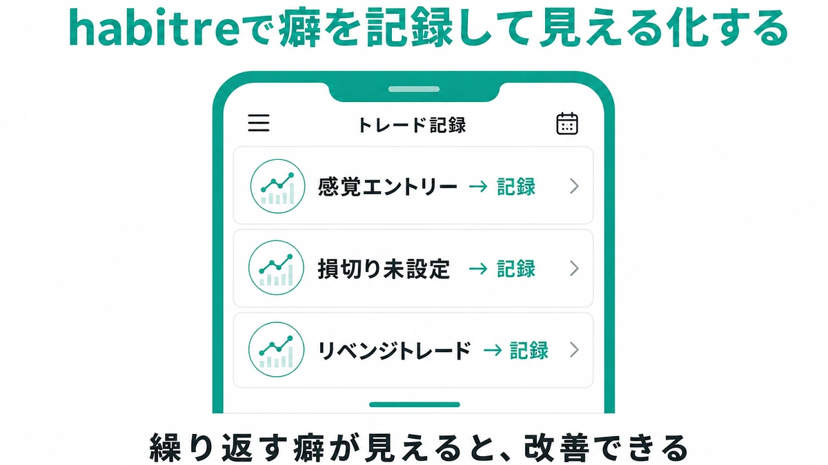 habitre で癖を記録して見える化する