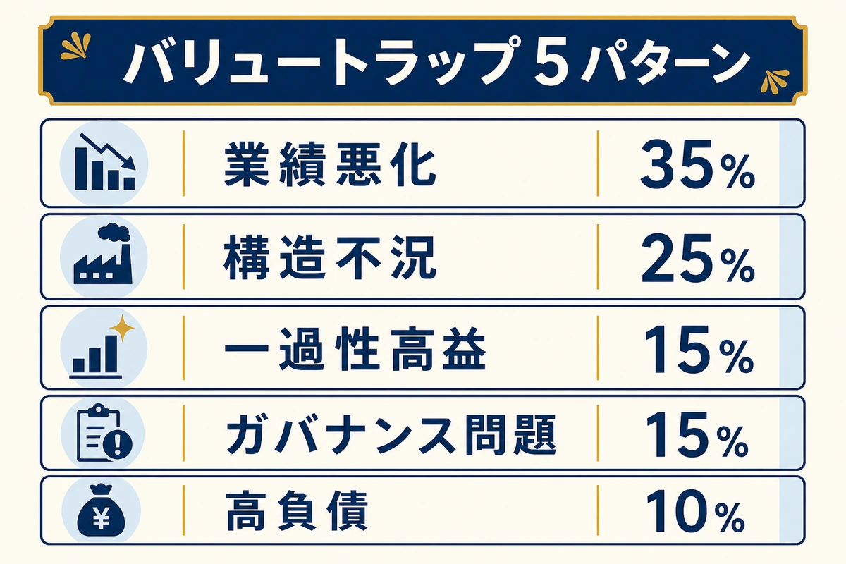 5 つのパターン